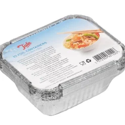 Tala Aluminium Bakvorm met Deksel 15x12x5cm Set/10