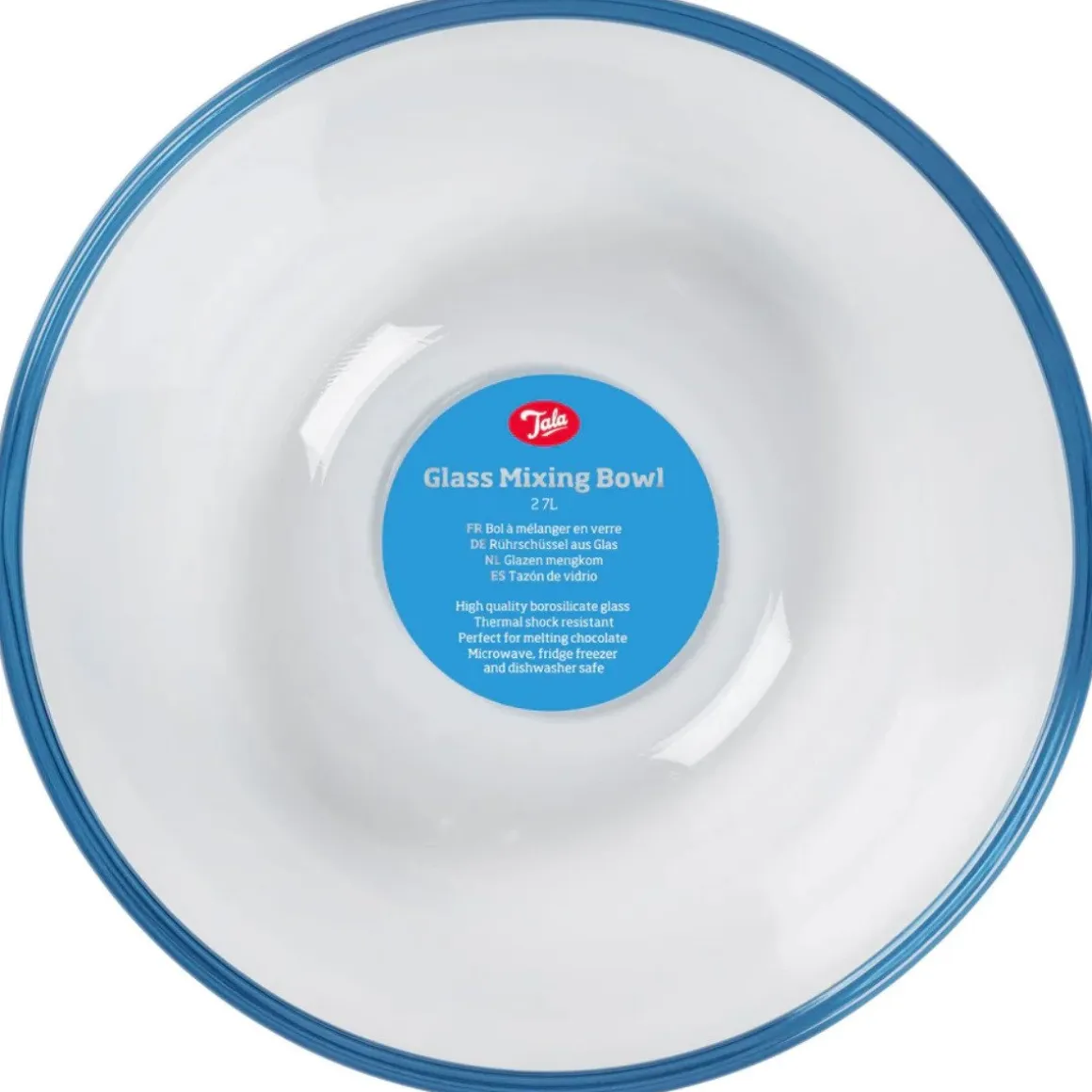 Tala Beslagkom Glas 2,7L (Ø23cm)