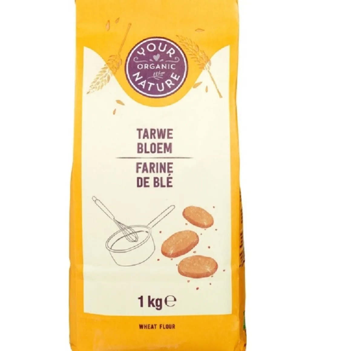 Tarwebloem Biologisch 1kg
