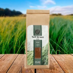 Teff Hele Korrels Bruin (Graan) 500 gram
