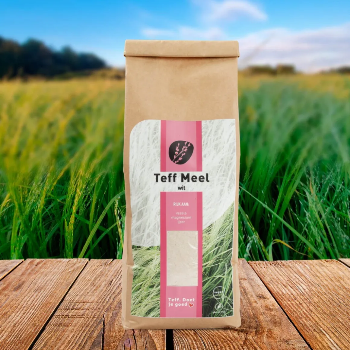 Teff Wit Meel 500 gram