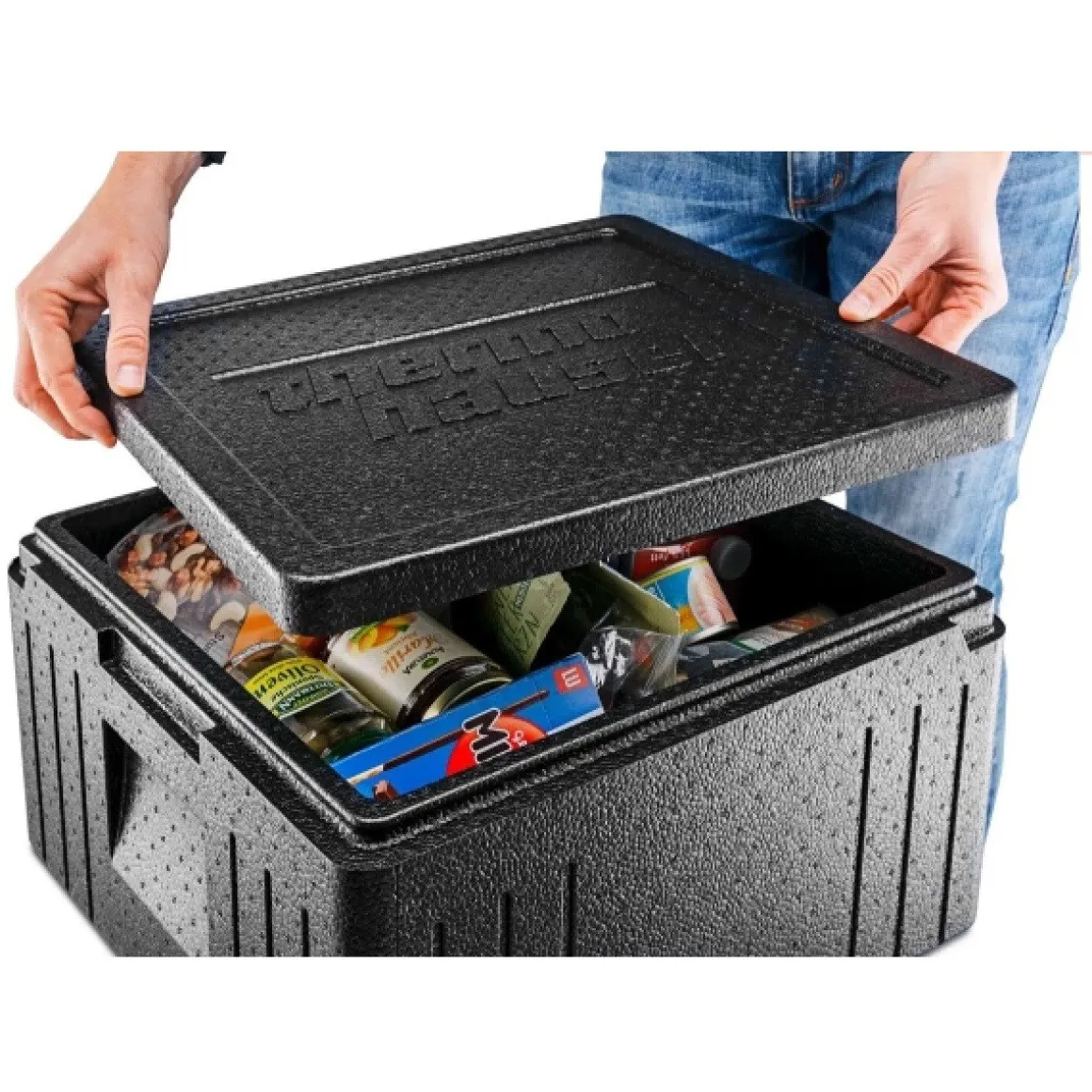 Thermobox Pizza Incl. Deksel Eco Line 41x41x23,5cm