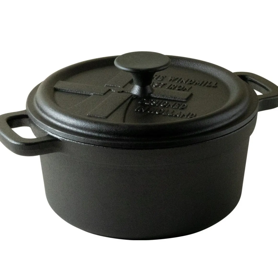The Windmill BBQ Pan Gietijzer Ø22cm (2,8L)