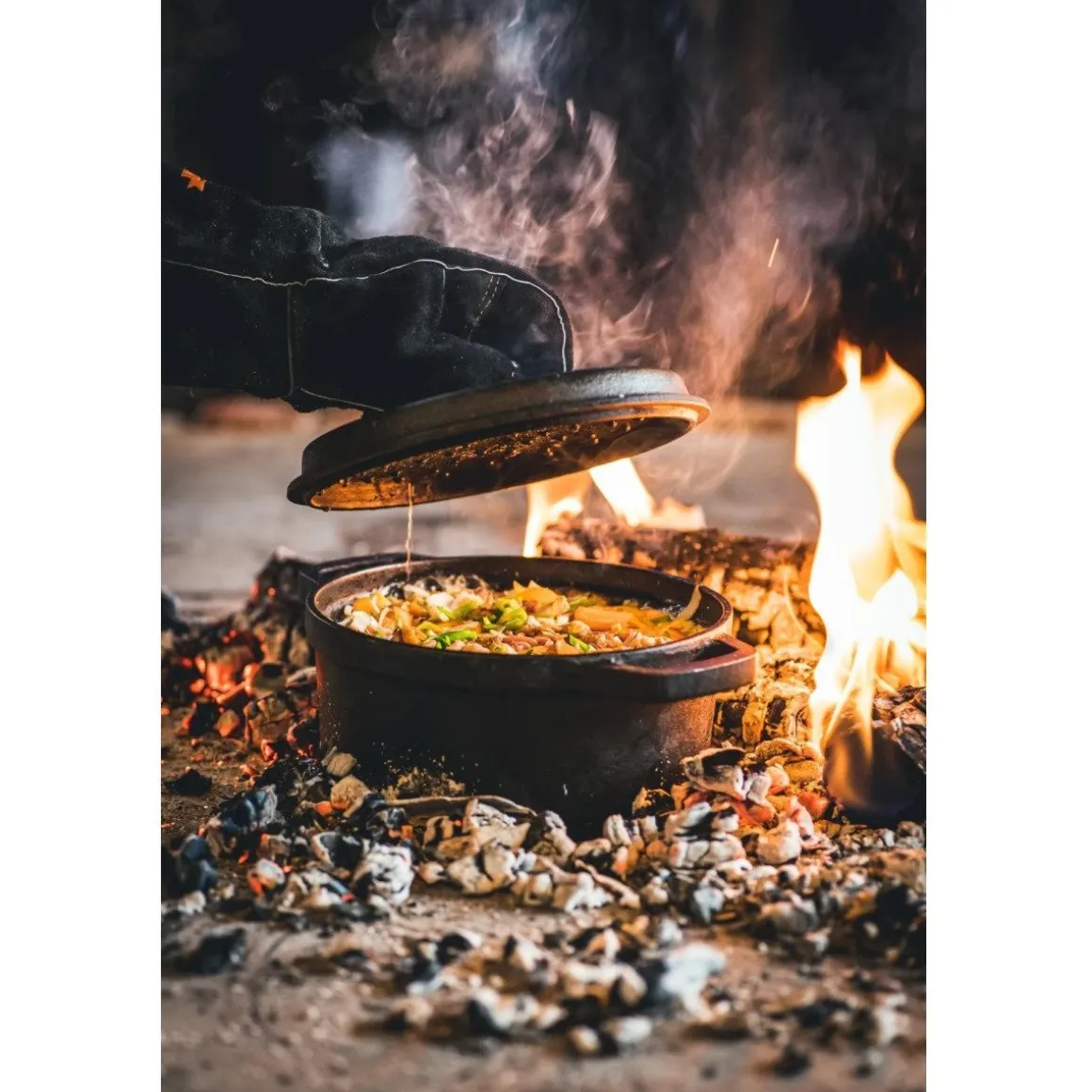 The Windmill BBQ Pan Gietijzer Ø22cm (2,8L)