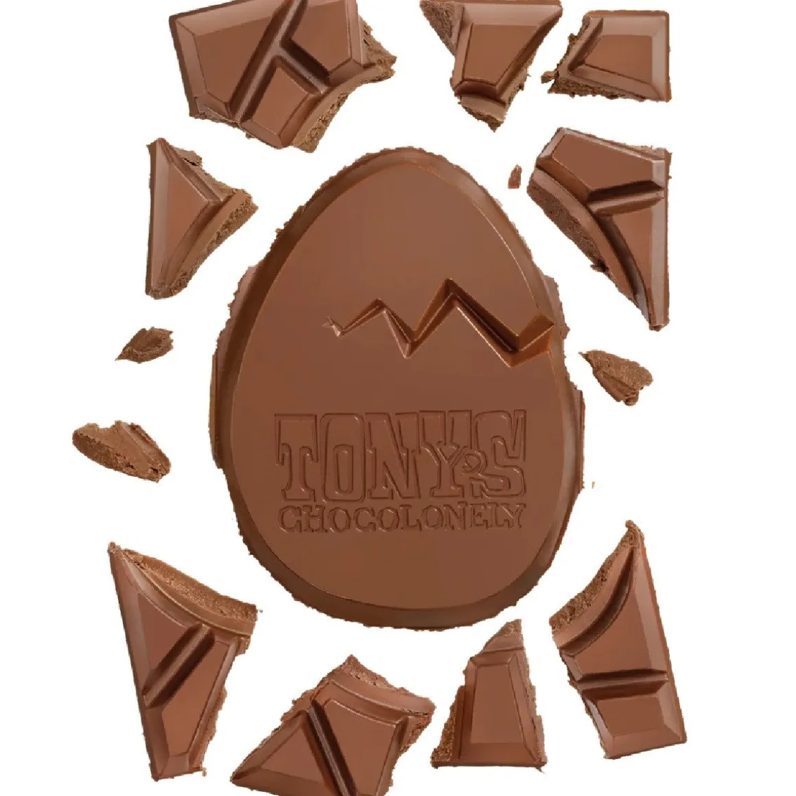 Tony's Chocolonely Paasreep Melk / Spijs / Nootjes 180g