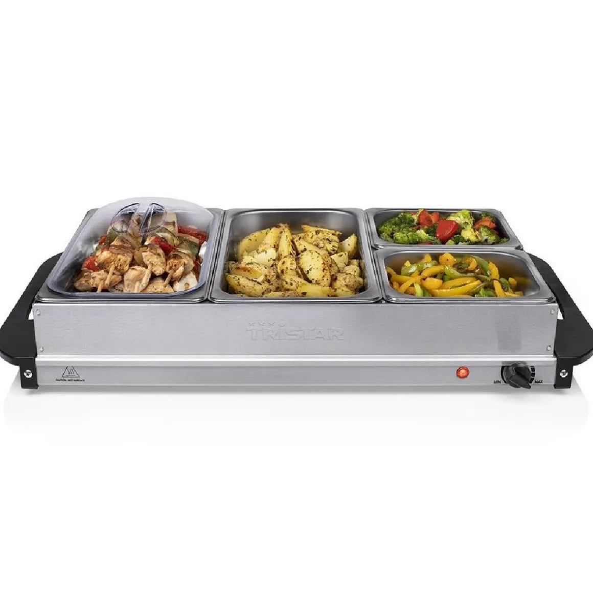 Tristar Buffetwarmer 2x2,4L 2x1L