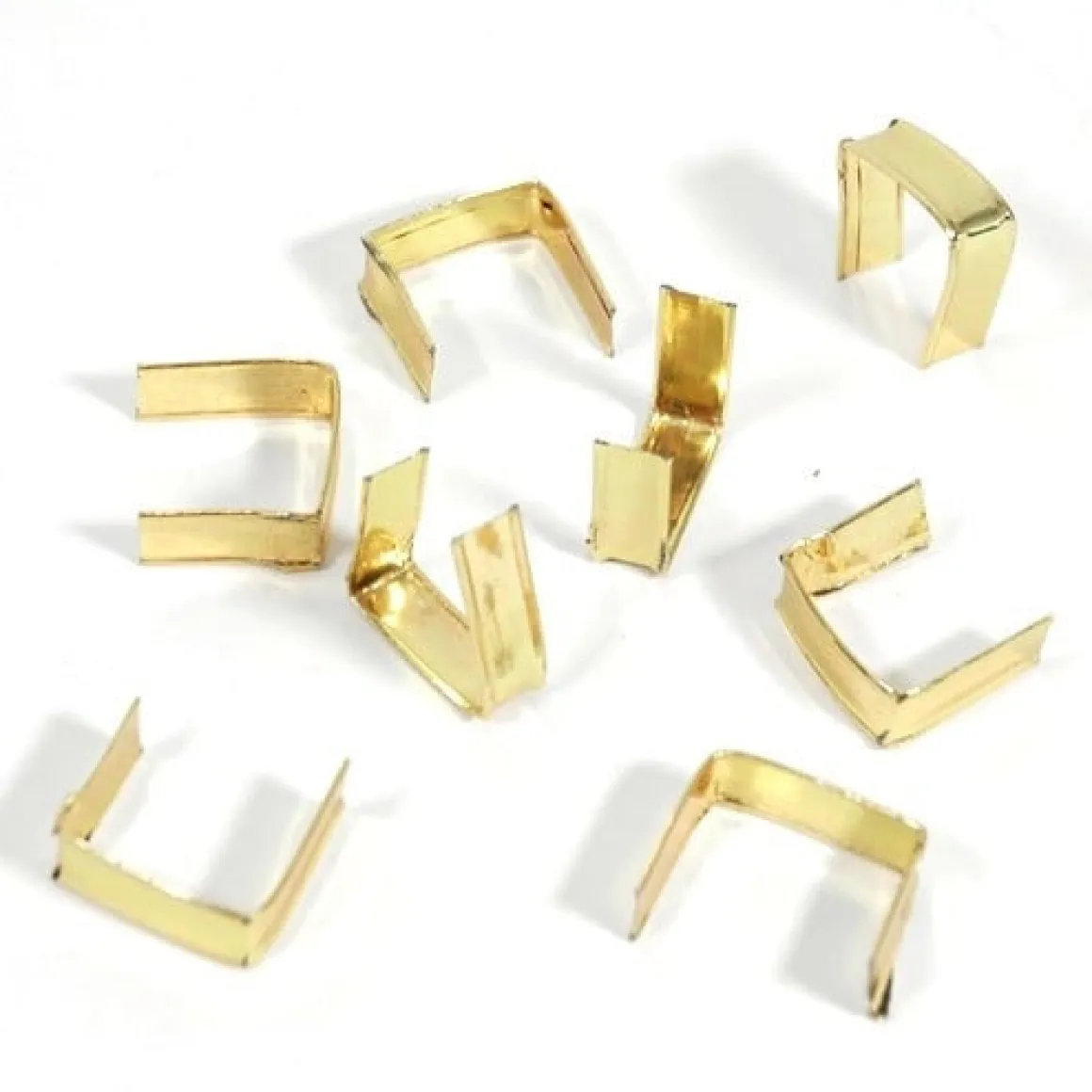 U-Clips Goud 1000 stuks