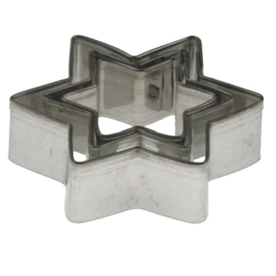 Uitstekerset Ster (6 punten) Ø3,5-6,5cm Set/3
