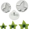 Uitstekerset Veined Ivy Leaf PME, set van 3