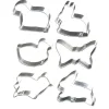 Uitstekers Pasen 5 x 1,7 cm (6 stuks)