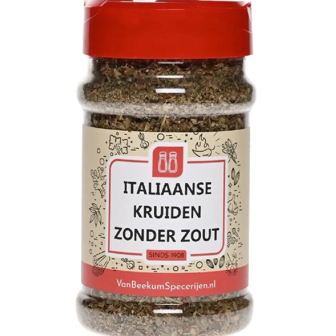 Van Beekum Italiaanse Kruiden zonder Zout 60g
