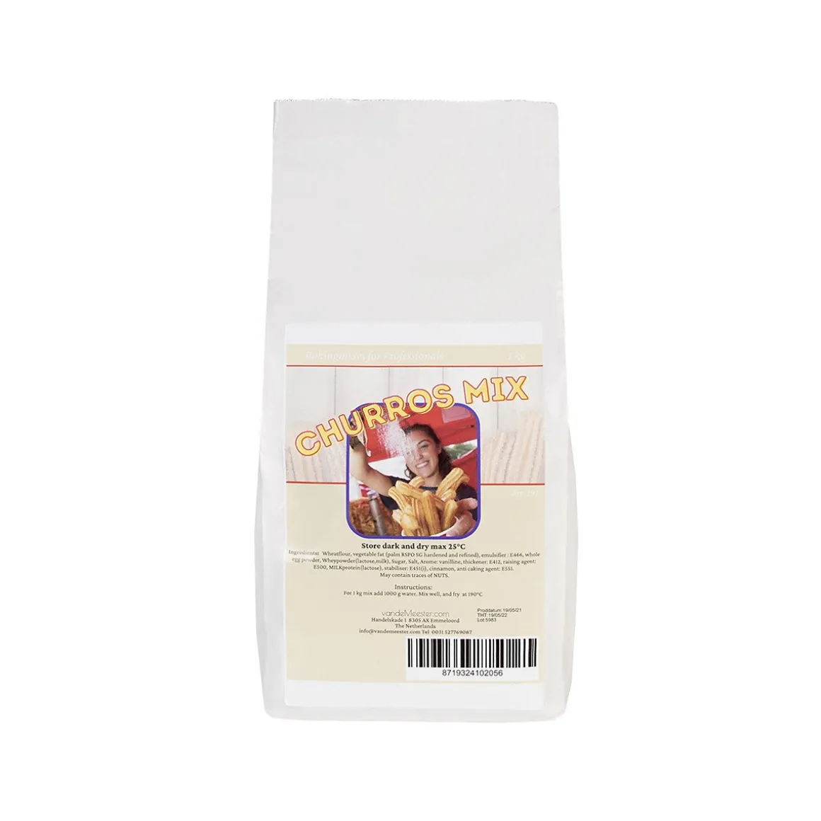 VanDeMeester Churrosmix 1kg