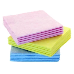 Vliesvaatdoek Roze 38x40cm 10st.