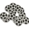 Voetbalschildje Suiker Ø25mm 12st.