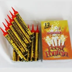 Vuurwerk Feestfontein met Voetje Goud 45sec. 12st.
