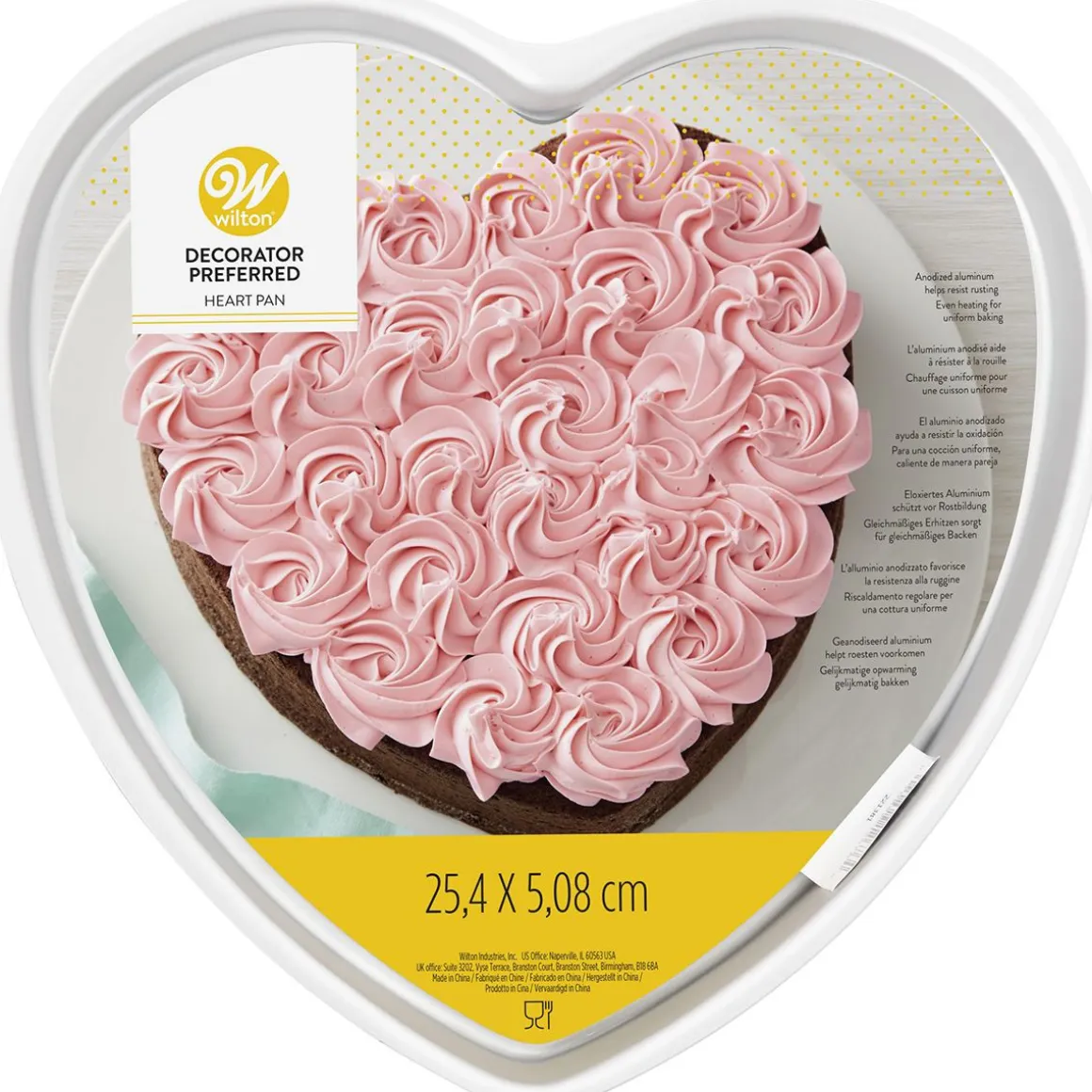 Wilton Bakvorm Hart 25x5cm