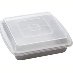 Wilton Brownie Bakvorm met Deksel 22,5x22,5cm