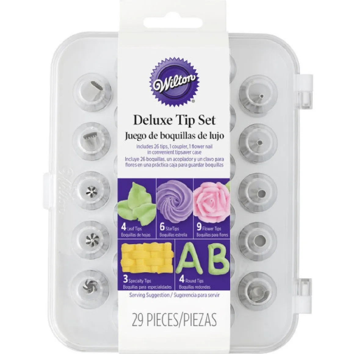 Wilton Deluxe Spuitmondjes Set/29