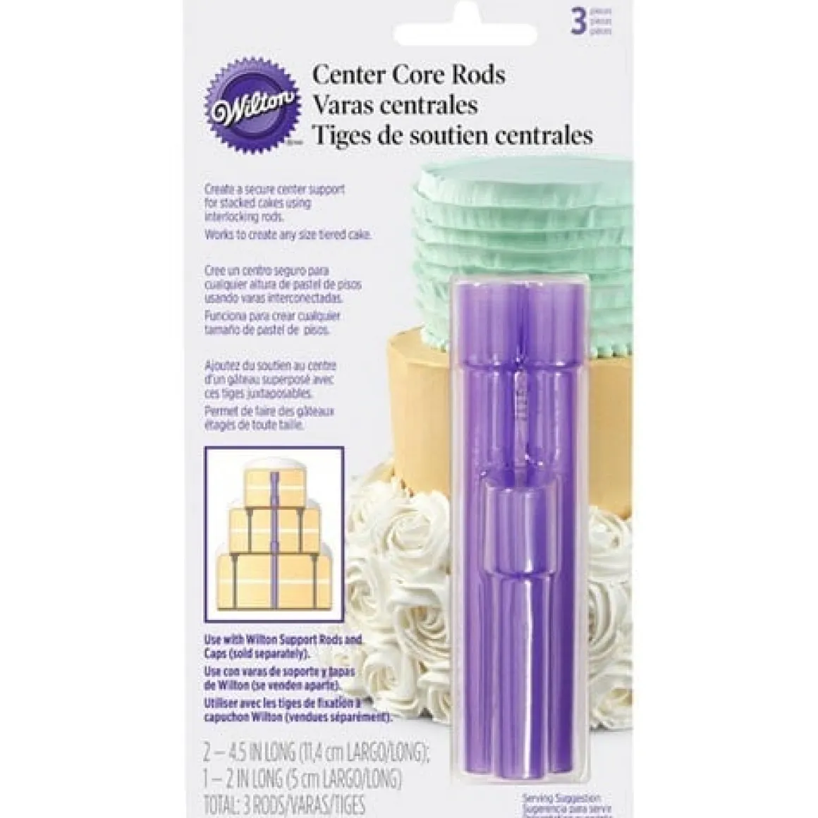 Wilton Dowel Rods Set/3