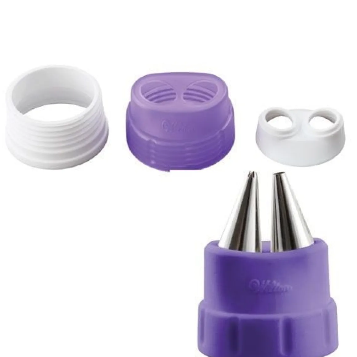Wilton Duo Spuitmondjes/Spuitzak Set**
