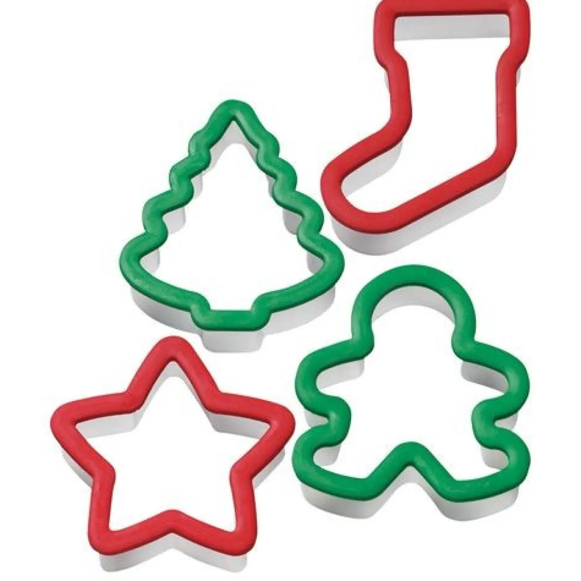 Wilton Grip Uitsteker Kerst Set/4
