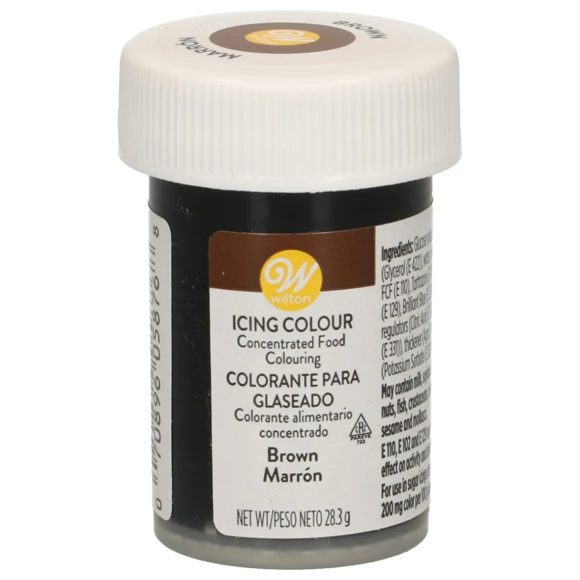 Wilton Kleurstof Gel Bruin 28g