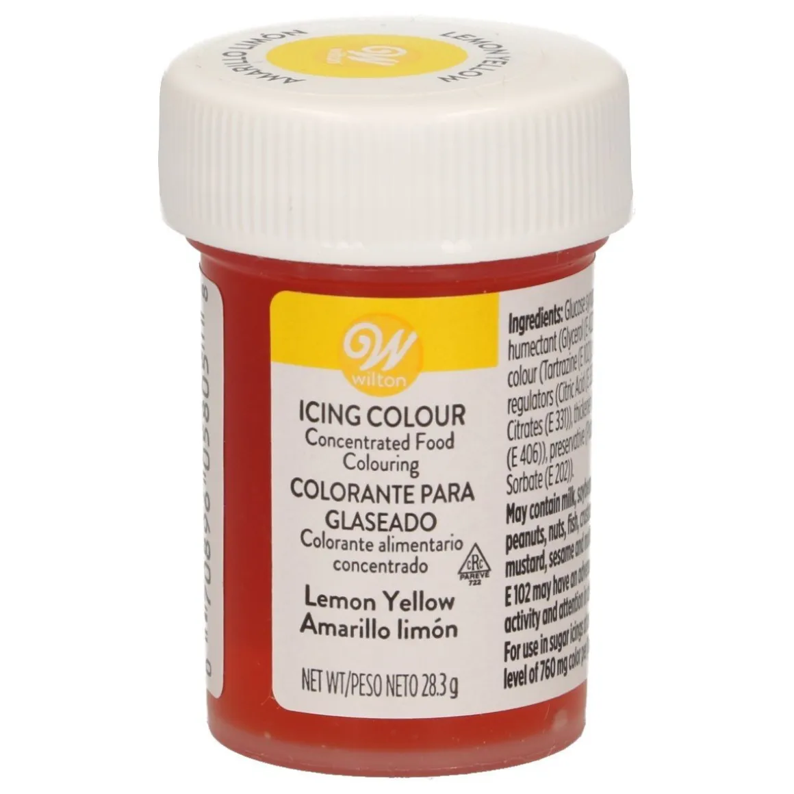 Wilton Kleurstof Gel Geel 28g