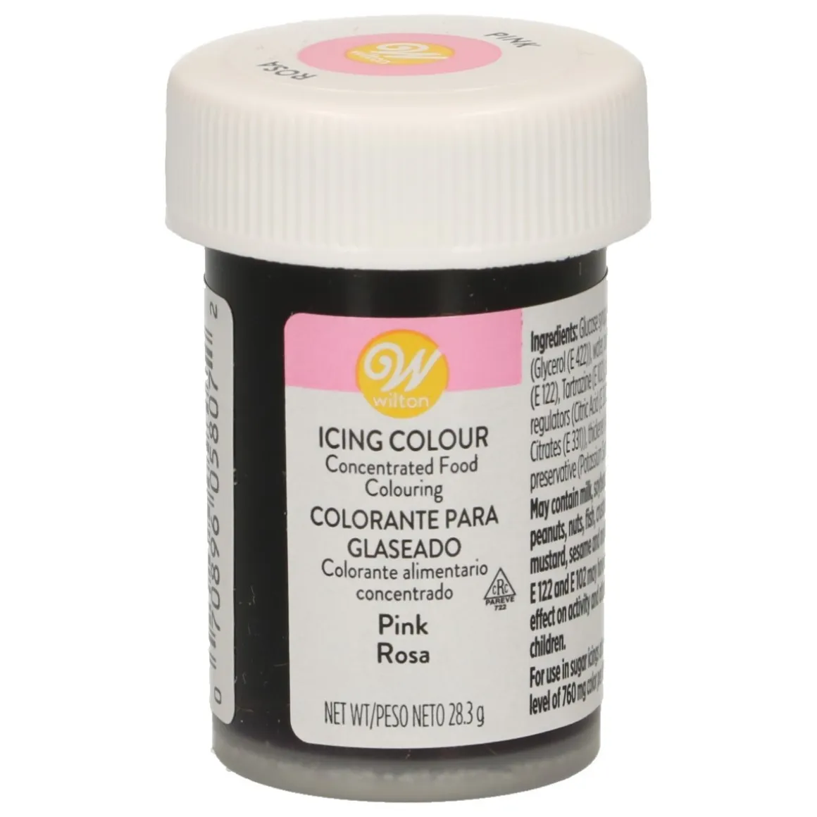 Wilton Kleurstof Gel Licht Roze 28g
