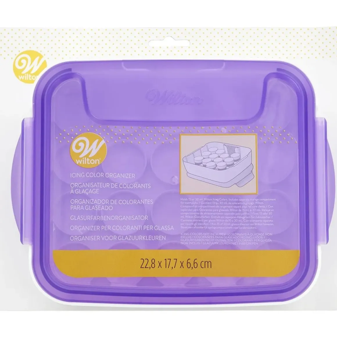 Wilton Kleurstof Gel Opbergdoos
