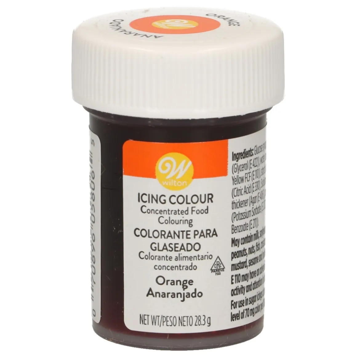 Wilton Kleurstof Gel Oranje 28g