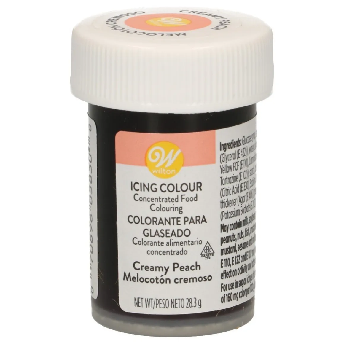 Wilton Kleurstof Gel Perzik 28g