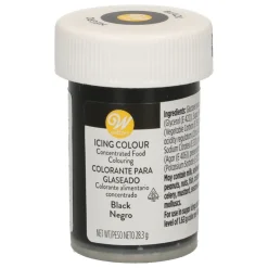 Wilton Kleurstof Gel Zwart 28g