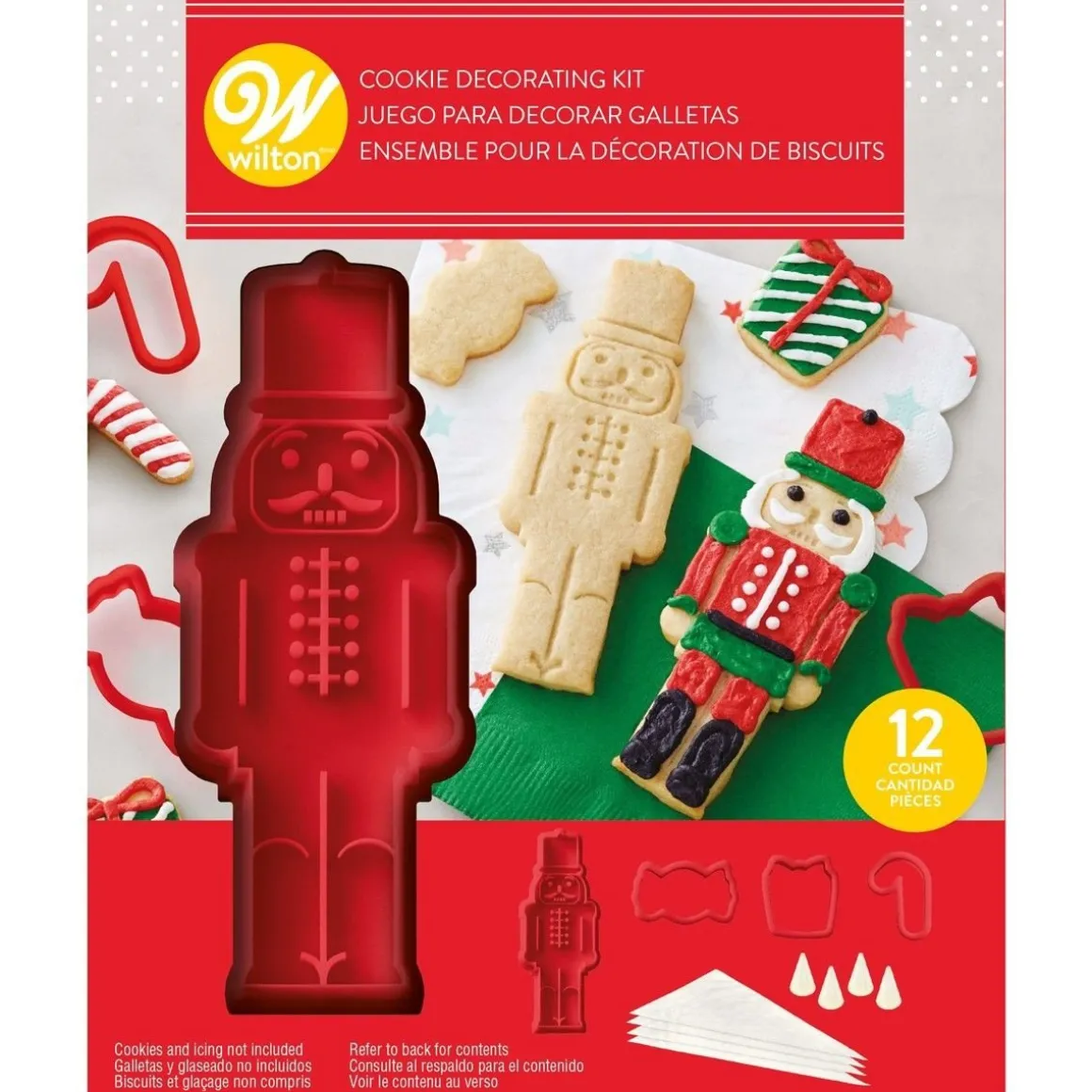 Wilton Koekjes Uitsteker/Decoratie Kit Notenkraker