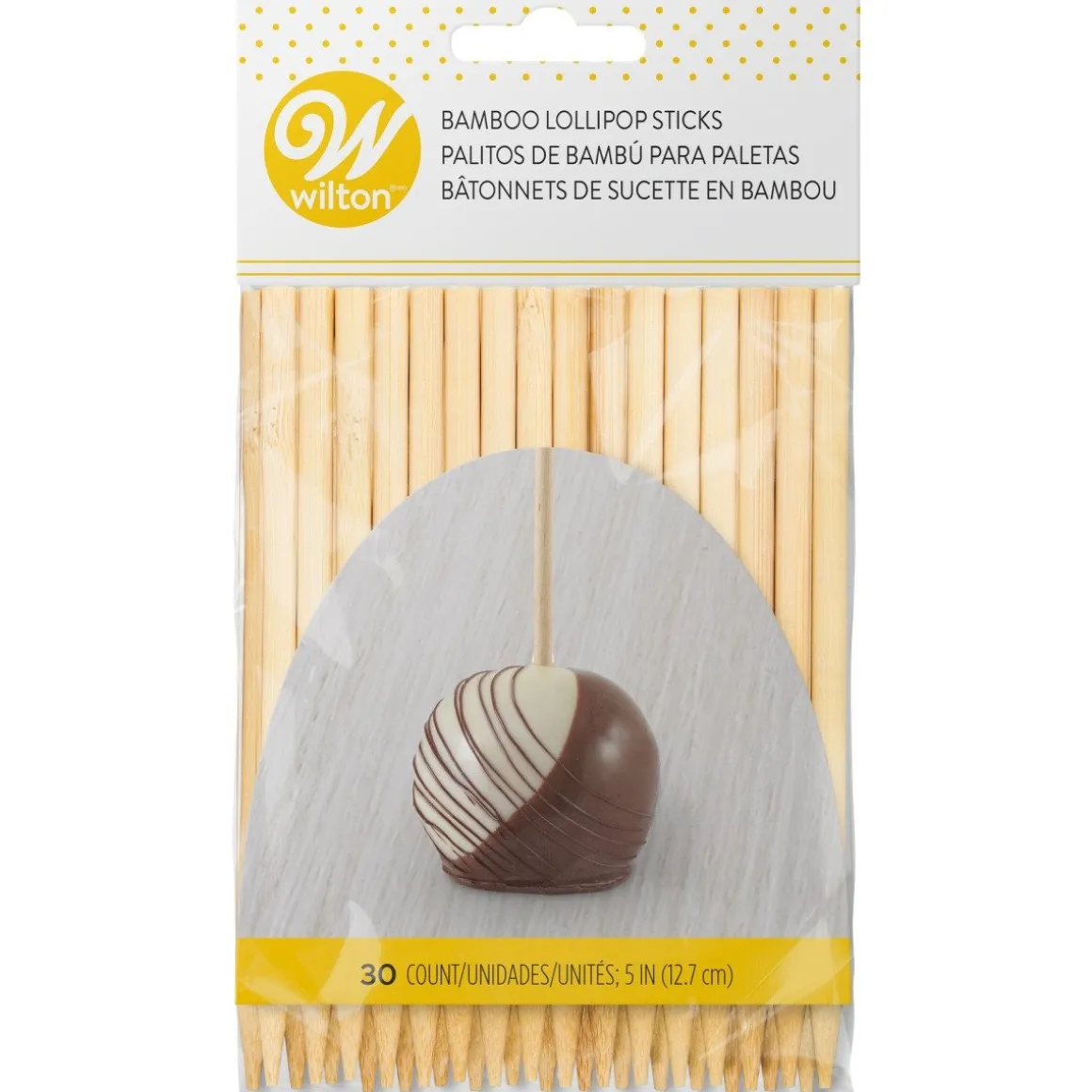Wilton Lollystokjes Bamboe 12cm 30 stuks