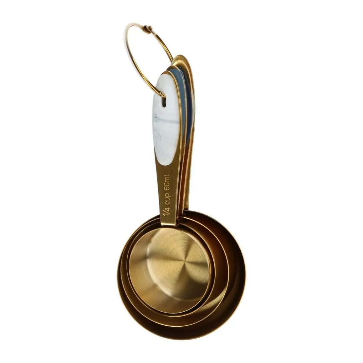 Wilton Maatbekers Goud Set/4