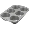 Wilton Muffin / Cupcake Bakvorm Jumbo 6 stuks