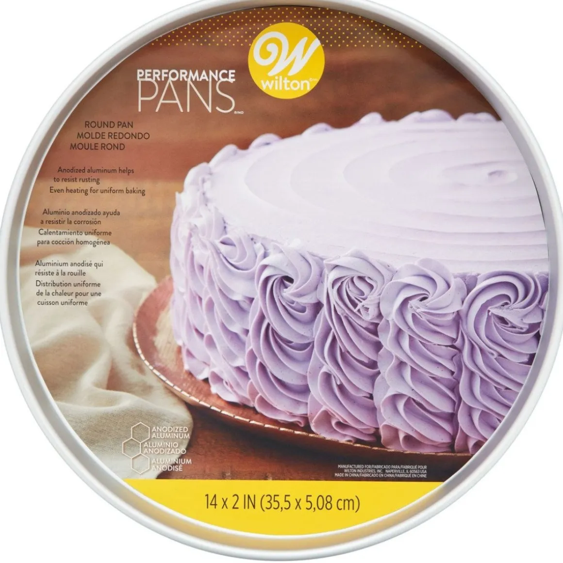 Wilton Performance Taartpan Rond Ø35x5cm
