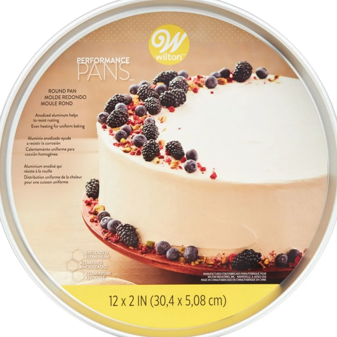 Wilton Performance Taartpan Rond Ø30x5cm