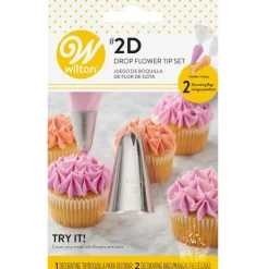 Wilton Spuitmondje #2D en Spuitzakken Set/3