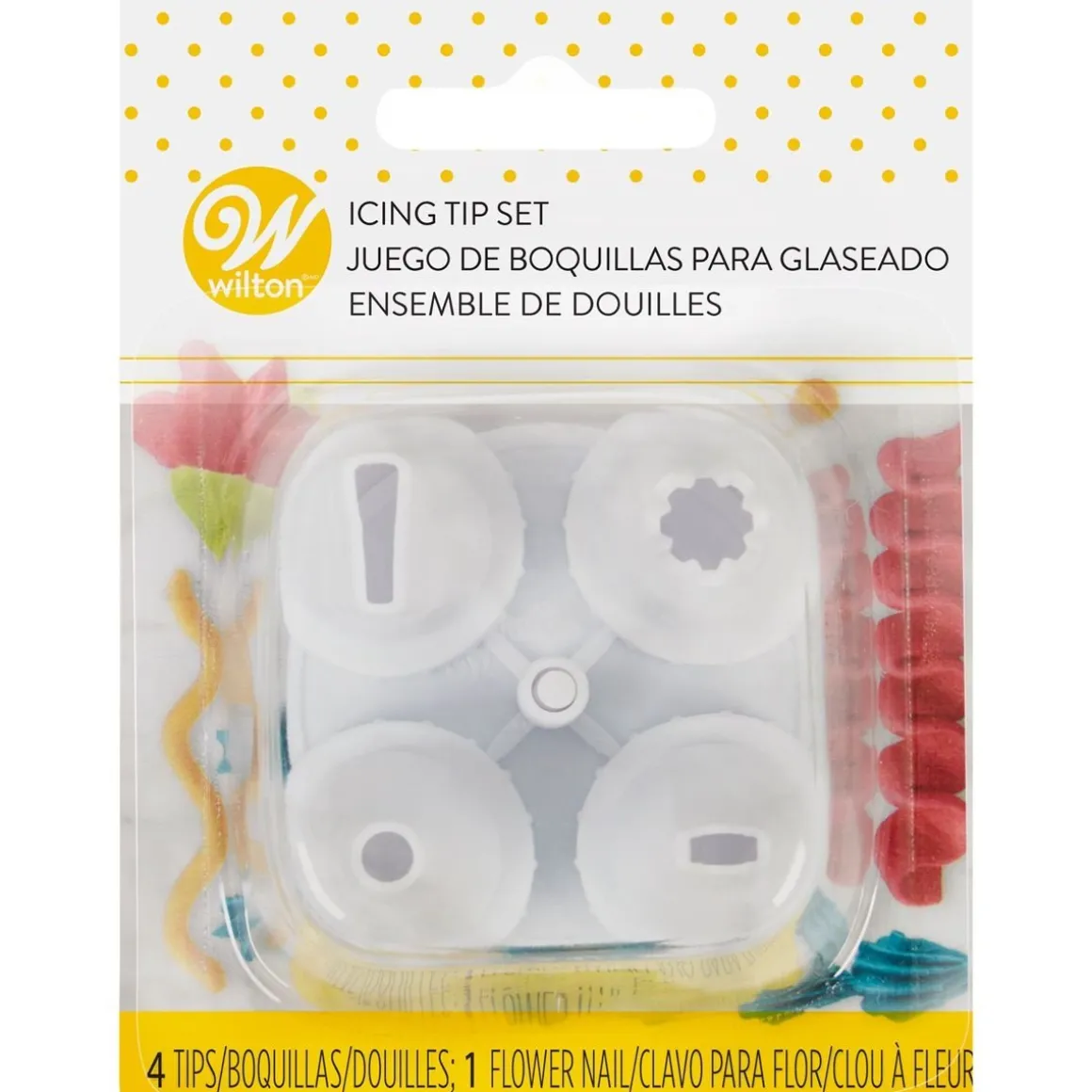 Wilton Spuitmondjes en Flower Nail Set/5