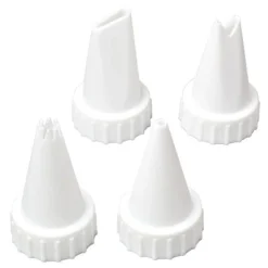 Wilton Spuitmondjes set/4 t.b.v. Icing Tubes**
