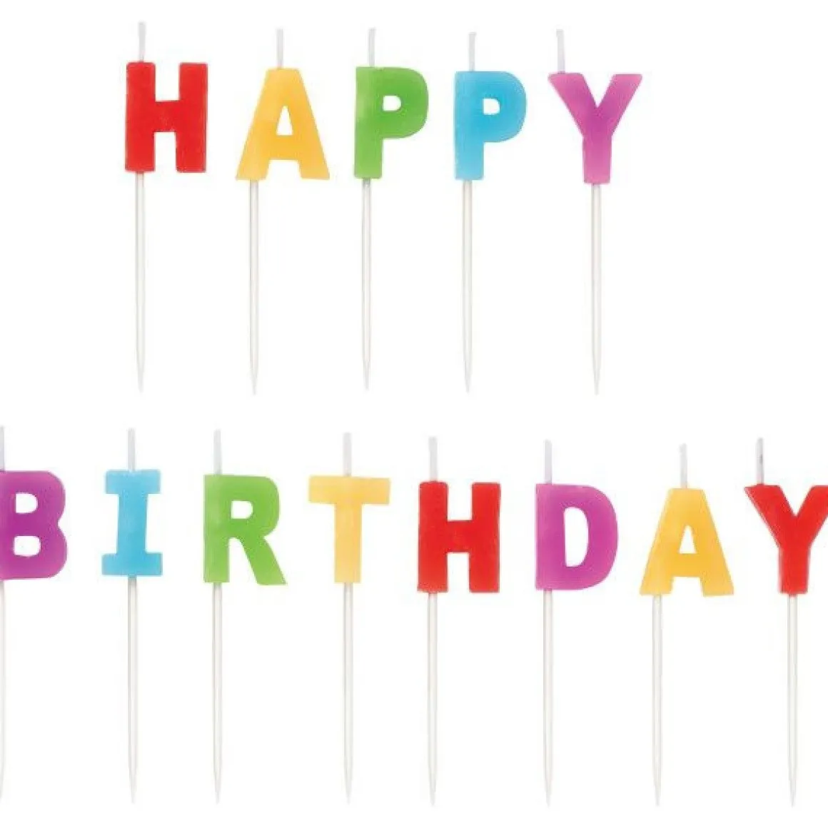 Wilton Taartkaarsjes Happy Birthday Set/13