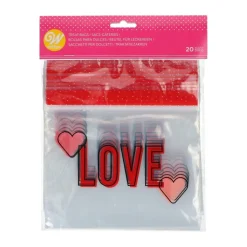 Wilton Traktatiezakjes Hersluitbaar Love 20st