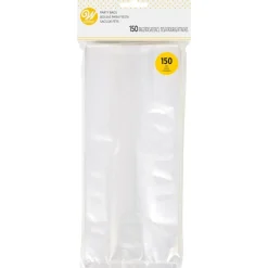 Wilton Traktatiezakjes Transparant 10x24cm 150st