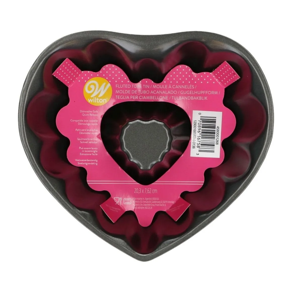 Wilton Tulband Bakvorm Hart 20cm