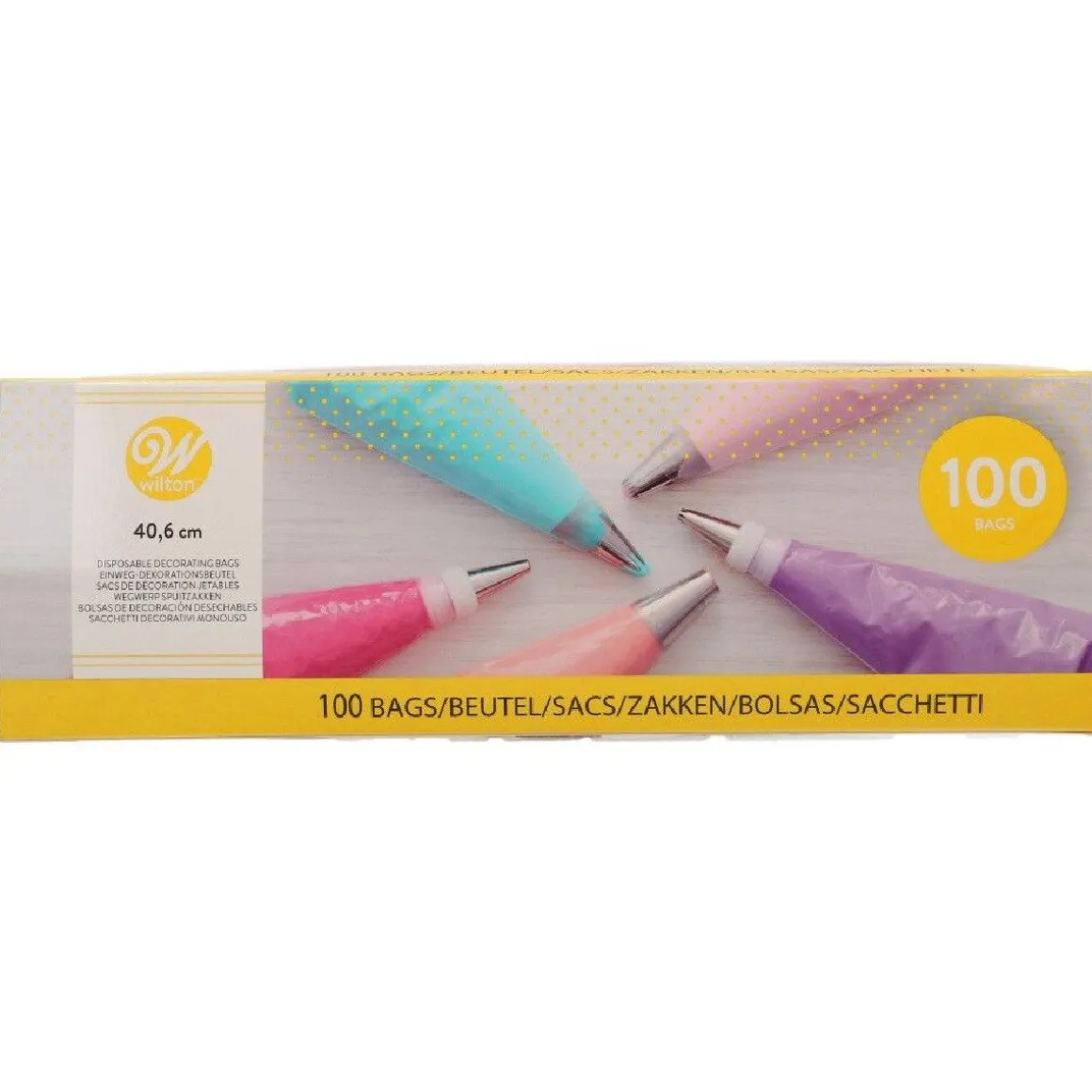 Wilton Wegwerp Spuitzakken 40cm 100 stuks
