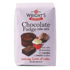 Wright's Chocolade Fudge Cakemix 500g
